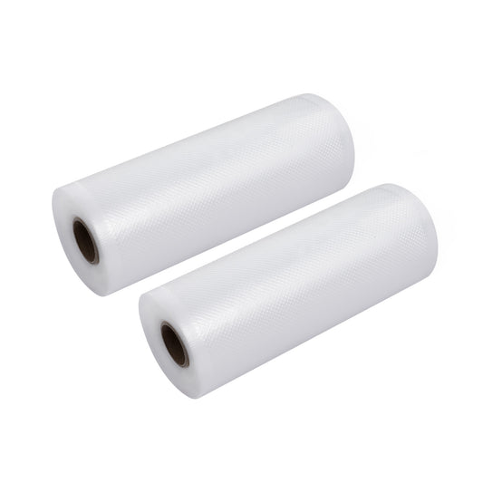 2 Rolls Vacuum Sealer Bags 15cm x 6m Food Storage Heat Sealing