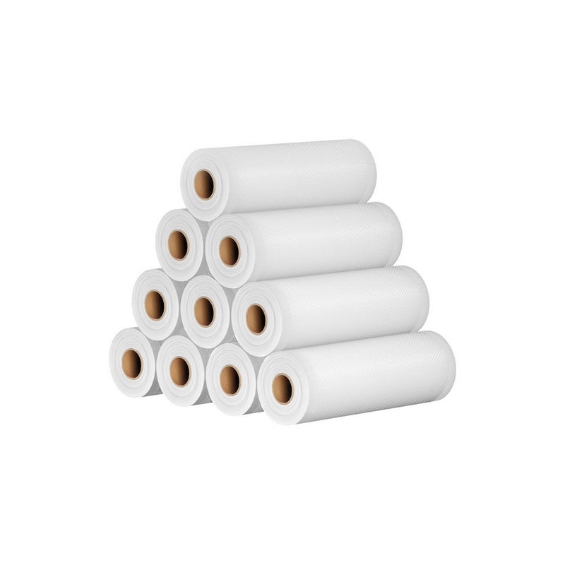 Food Vacuum Sealer Bags 20CM x 6M 10 Rolls Heat Sealing