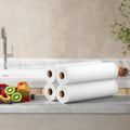 Vacuum Sealer Bags 4 Rolls 28cm x 6m Food Storage Heat Seal