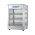 Devanti Commercial Food Warmer 850W 3 Shelf Heated Display Cabinet