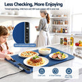 Devanti Food Warming Mat 60 x 38cm Electric Food Warmer With Timer