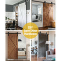 Cefito Sliding Barn Door Hardware 2m Track Set