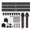 Cefito Barn Door Hardware Track Set 2.44m Sliding