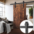 Cefito Barn Door Hardware Track Set 3m Sliding