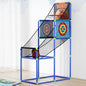 Basketball Arcade Game Electronic Scorer 3 Games Adjustable Kids Blue