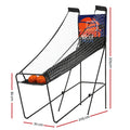Basketball Arcade Game 8 Games Double Shoot Grey Electronic