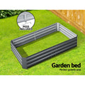Green Fingers Raised Garden Bed 150x90cm Galvanised Steel