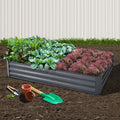 Green Fingers Garden Bed 180x90cm Galvanised Steel Raised Planter