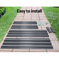 Green Fingers 210x90cm Raised Garden Bed Galvanised Steel Planter