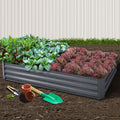 Green Fingers 210x90cm Raised Garden Bed Galvanised Steel Planter