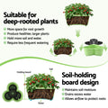 Green Fingers 5 Tier Vertical Garden Planter with Wheels Light Green