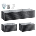 Green Fingers Raised Garden Bed 320x160x77cm Galvanised Steel