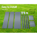 Elevated Garden Bed 100x80x30cm Galvanised Planter Box