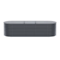 Green Fingers Garden Bed 240x80x56cm Oval Planter Box