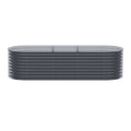 Green Fingers Raised Garden Bed 240cm Oval Galvanised Steel Planter