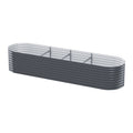 Green Fingers Oval Garden Bed 320x80x56cm Planter Box