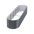 Green Fingers Oval Garden Bed 320x80x56cm Planter Box