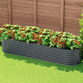 Green Fingers Oval Garden Bed 320x80x56cm Planter Box