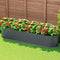 Green Fingers Oval Garden Bed 320x80x56cm Planter Box