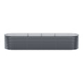 Green Fingers Raised Garden Bed 320x80x56cm Oval Planter Box 2x