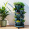 Green Fingers 5 Tier Vertical Garden Bed Stackable Planters Strawberry Herbs