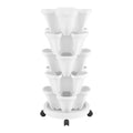 Green Fingers 5 Tier Vertical Garden Strawberry Stackable Planters