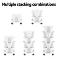 Green Fingers 5 Tier Vertical Garden Strawberry Stackable Planters