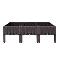 Green Fingers Raised Garden Bed 120x40x36cm PP Planter Box