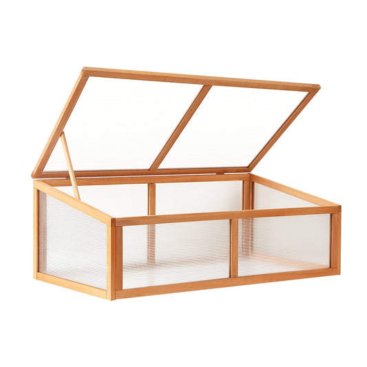 Garden Bed 110x58x42cm Wooden Planter Box Raised Container