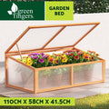 Garden Bed 110x58x42cm Wooden Planter Box Raised Container