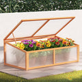 Garden Bed 110x58x42cm Wooden Planter Box Raised Container