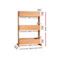 Green Fingers Elevated Garden Bed 69x39x106cm Wooden Planter Box