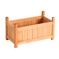 Green Fingers Wooden Garden Bed 60x30x33cm Raised Planter Box