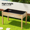 Green Fingers Raised Garden Bed 120x60x80cm Wooden Planter Box