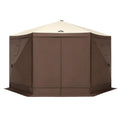 Instahut Gazebo Pop Up Tent 3.6x3.6m Outdoor Marquee Camping Screen w/Curtain Net