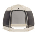 Instahut Gazebo Pop Up Tent 2.7x1.35m Outdoor Marquee Camping Screen 6 Sided