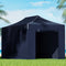 Instahut 3x4.5m Pop Up Gazebo Folding Tent Wedding Canopy Navy