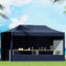 Instahut 3x6m Pop Up Gazebo Marquee Tent 500D Oxford Navy Camping