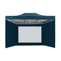 Instahut 3x4.5m Pop Up Gazebo Folding Tent Marquee Wedding Camping Navy