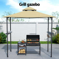 Instahut 3x3m Gazebo Outdoor Garden Patio Marquee Shade Beige