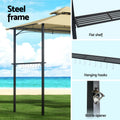 Instahut 3x3m Gazebo Outdoor Garden Patio Marquee Shade Beige
