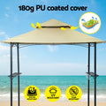 Instahut 3x3m Gazebo Outdoor Garden Patio Marquee Shade Beige