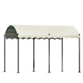 Instahut Gazebo 4x3m Beige Outdoor Wedding Party Tent Canopy