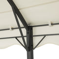 Instahut Gazebo 4x3m Beige Outdoor Wedding Party Tent Canopy