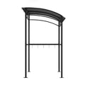 Instahut Gazebo 3x3m Outdoor BBQ Shelter Grey with Shelf Hooks