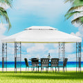 Instahut Gazebo 4x3m Marquee Outdoor Wedding Party Tent White