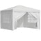 Instahut 3x3m Pop Up Gazebo Marquee Tent Wedding Camping Outdoor White