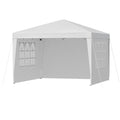 Instahut 3x3m Pop Up Gazebo Marquee Tent Wedding Camping Outdoor White