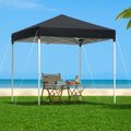 Instahut Gazebo 2x2m Black Outdoor Patio Garden Marquee Shade