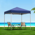 Instahut Gazebo 2x2m Blue Outdoor Patio Garden Marquee Shade